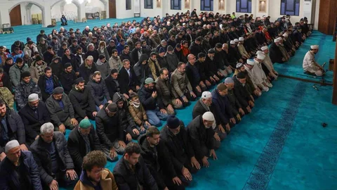 Erzincan'da Sabah Namazı Programı Düzenlendi