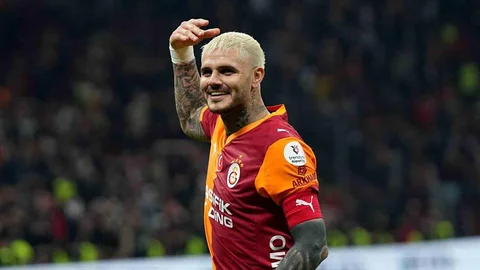 Galatasaray'da Icardi'den Maç Sonu Üçlü