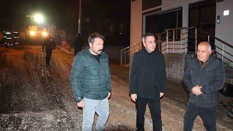 Sungurlu'da Sıcak Asfalt Çalışmaları Devam Ediyor