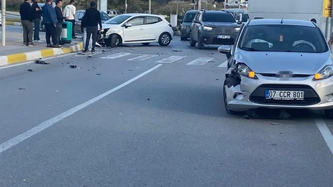 Manavgat'ta Trafik Kazası Meydana Geldi