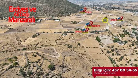Kayseri'de Villa Parseli Satışı Başladı