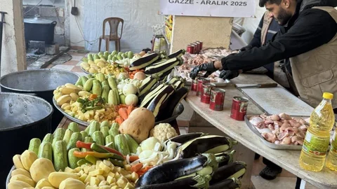 Vatan Sevdalıları Vakfı Gazze’ye Yardım Ulaştırdı