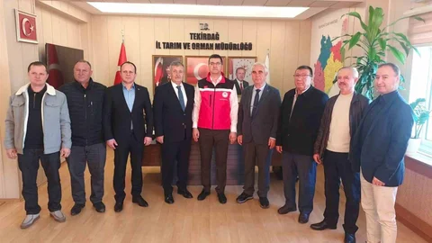Tekirdağ'da Tarımsal Örgütlere Belge Verildi