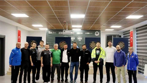 Kütahya'da Dart Turnuvası Heyecanı Yaşandı
