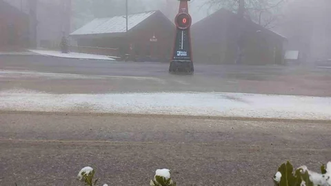 Kartepe'de Kar Yağışı Devam Ediyor