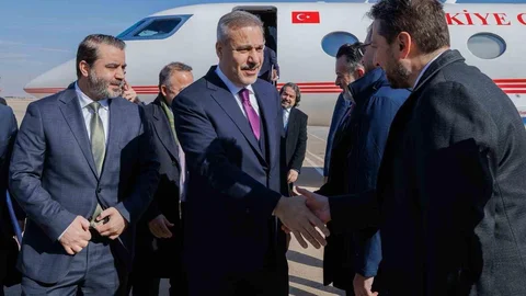 Hakan Fidan Şam'ı Ziyaret Etti