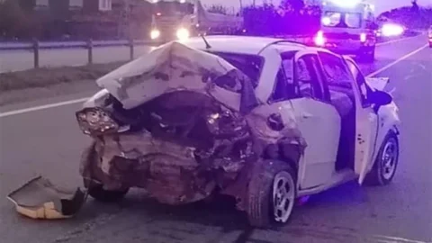 Samsun'da 3 Araçlı Trafik Kazası