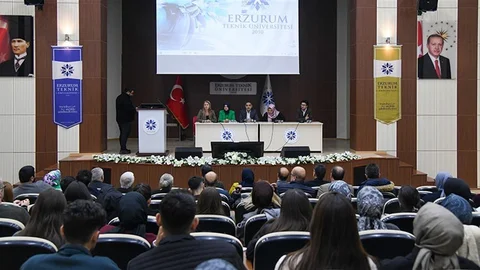 İklim Değişikliği Paneli Erzurum'da Yapıldı