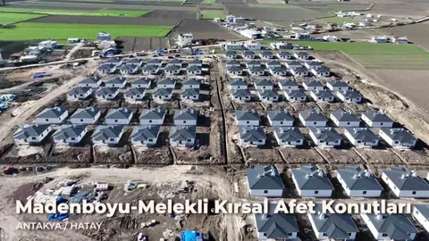 Hatay'da Deprem Konutları Tamamlanıyor