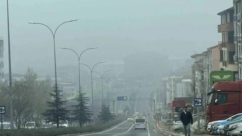 Bilecik'te Gün Boyu Sis Etkili Oldu