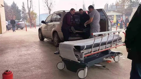 Bursa'da Suntaların Altında Kalan İşçi Yaralandı