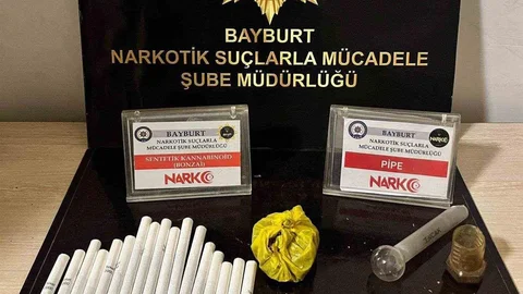 Bayburt'ta Uyuşturucu Operasyonu Gerçekleştirildi