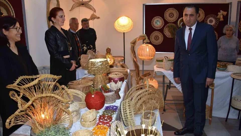 Şehit Yakınları ve Gazilerden El Emeği Sergisi Aydın'da Açıldı