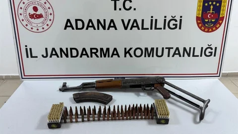 Adana'da Silah Ele Geçirildi