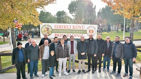 Sırıklı Mahallesi'nde Keşkek Hayrı Yapıldı