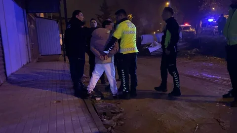 Motosiklet Sürücüsü Alkollü ve Ehliyetsiz Yakalandı