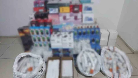Gaziantep'te Kaçak Elektronik Eşya Operasyonu