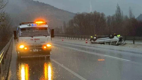 Afyonkarahisar'da Trafik Kazası