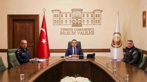 Bilecik'te Yeni Yıl Güvenlik Toplantısı