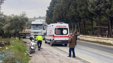 TIR Kazasında Sürücü Ağır Yaralandı
