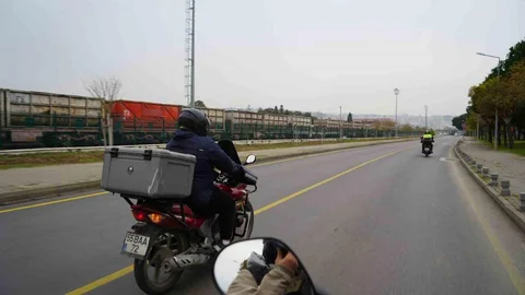 Düşük Puan, Yüksek Risk: Samsun'da Kuryeler Hız Yapmak Zorunda Kalıyor