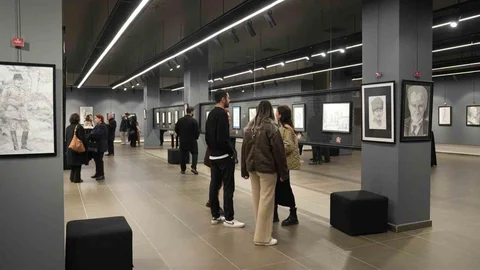 104. Yıl Sergisi Gaziantep'te Açıldı