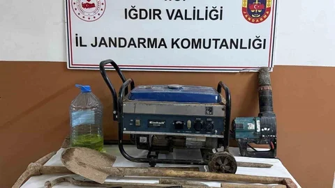 Iğdır'da Kaçak Kazı Operasyonu Gerçekleşti