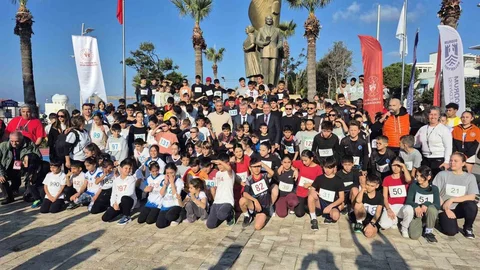 Bodrum'da Büyük Atatürk Koşusu Düzenlendi