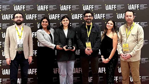 Karabük'te Öğrencilerin Belgeseline Ödül