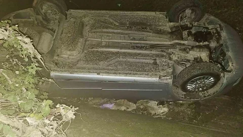 Tokat'ta Otomobil Su Kanalına Düştü: 1 Yaralı