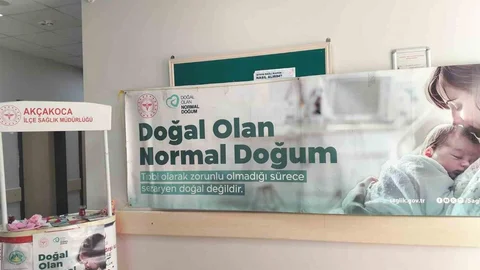 Akçakoca'da Normal Doğum Farkındalığı