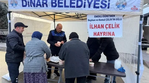 Afyonkarahisar'da Pazarcı Esnafına Çorba İkramı