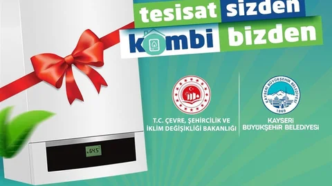 Kayseri'de Kombi Desteği Projesi Devam Ediyor