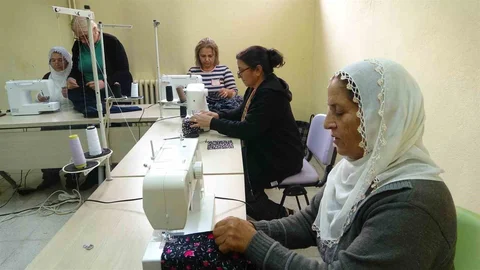 Tunceli'de Kadınlardan Üretime Destek