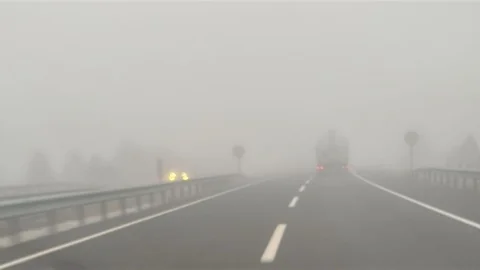 Kütahya Tavşanlı’da Yoğun Sis Etkili Oluyor