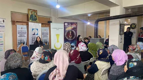 Tokat’ta Kırsal Kadınlara Finans Eğitimi
