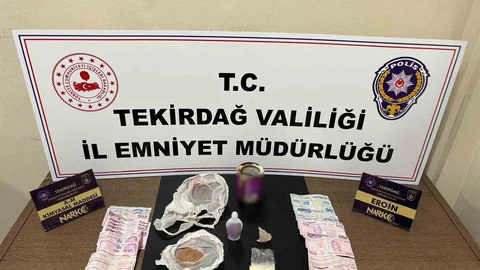 Tekirdağ’da Uyuşturucu Operasyonu