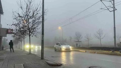 Eskişehir'de Sabah Sis Etkisi