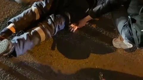 Tekirdağ’da Yaya Motosiklete Çarptı