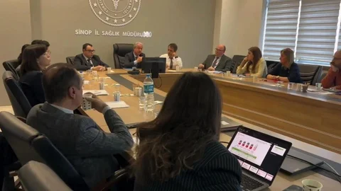 Sinop'ta Halk Sağlığı Değerlendirme Toplantısı
