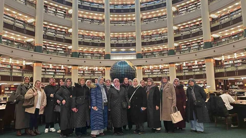 Pursaklar'da Kadınlara Kültürel Gezi Düzenlendi
