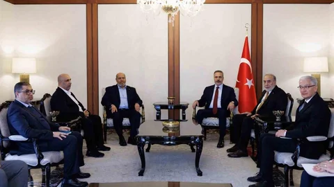 Bakan Fidan, Hamas Heyetiyle Ankara'da Bir Araya Geldi
