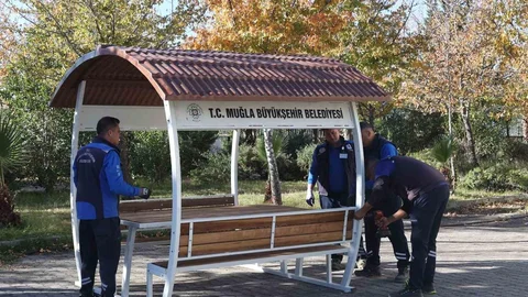 Köyceğiz'de Kent Mobilyaları Kuruldu