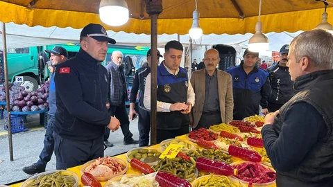 Çayırova'da Pazar Denetimi Gerçekleştirildi
