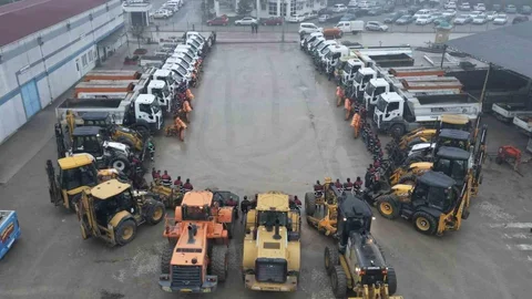 İnegöl Belediyesi Kış Hazırlıklarını Tamamladı