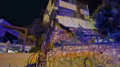 Bodrum'da Sağanak Yağış Etkisi