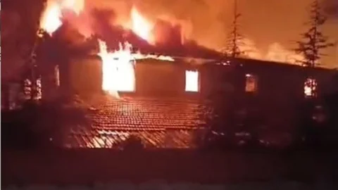 Turhal'da Yangın Sonucu Bir Kadın Hayatını Kaybetti