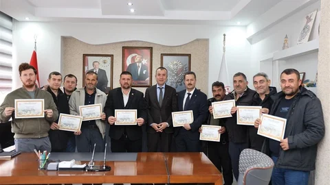 Bilecik’te Arıcılara Sertifika Verildi