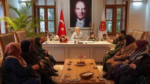 Üretici Kadınlar Bilecik Belediyesi'nde Ağırlanıyor