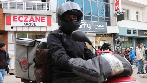 Eskişehir'de Kuryelerin Kış Koşulları